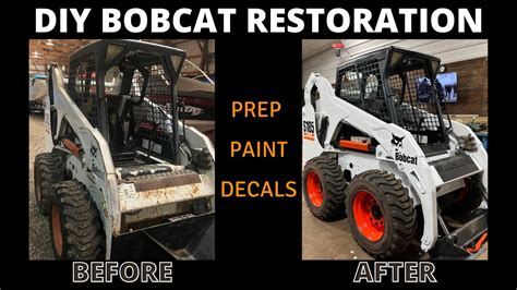 cost to paint skid steer|skid steer bobcat paint.